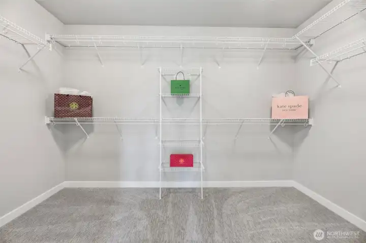 large walk in closet