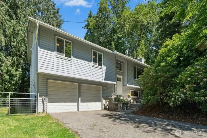 Home has attached 2 car garage plus a 38 x 36' detached garage/shop. Home has attached 2 car garage plus a 38 x 36' detached garage/shop.
