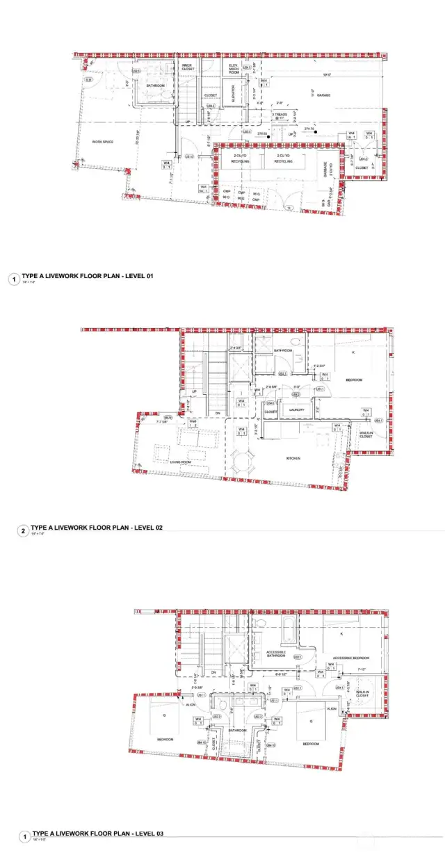 Floor Plan - Live/Work (Unit 6)