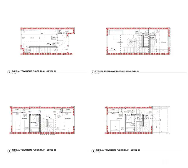 Floor Plan - Townhome (Units 7-11)