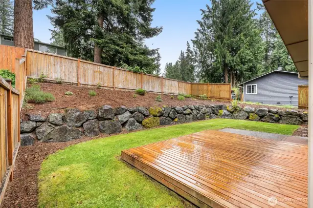 The missing fenced has been installed.