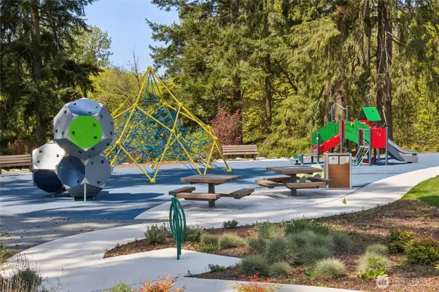 Parkside at May Creek playground area.