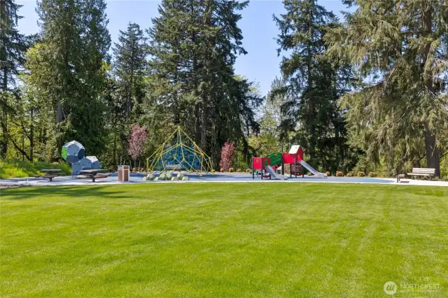 Parkside at May Creek playground area.