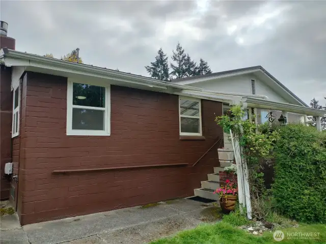 View of home from the west.