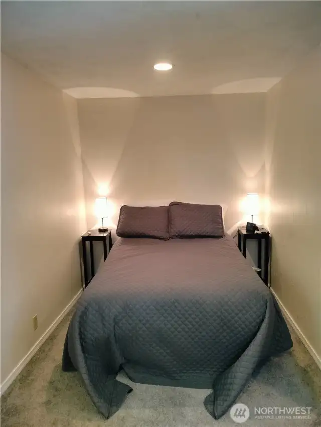 Bed in the Guest House.