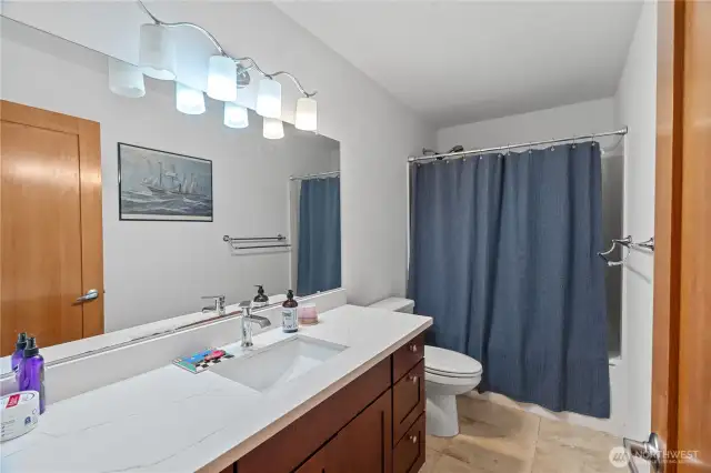 Shared bath with tub & shower