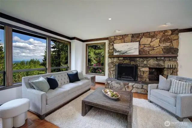 Formal Living Room with extensive territoial Views