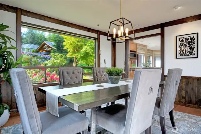 Views of the Lush Gardens surrounding the iHouse