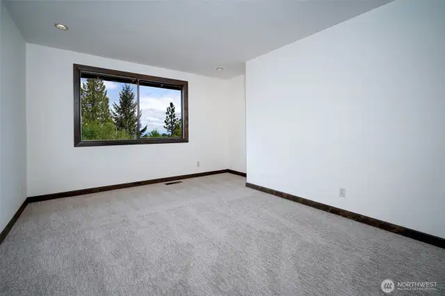 Generous room sizes for all 3 additional bedrooms