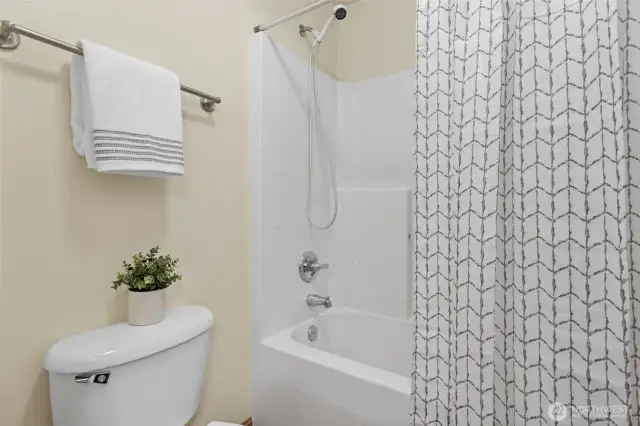 Full bathroom upstairs
