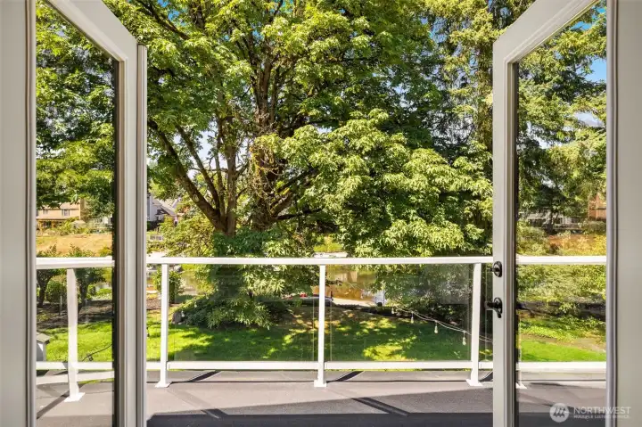 Imagine waking up to this view every morning — a true slice of paradise right outside your bedroom.