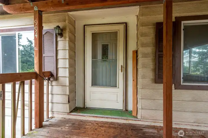 Front Door.