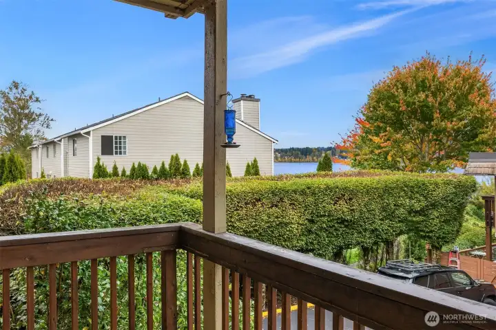 Right on Lake Sammamish!