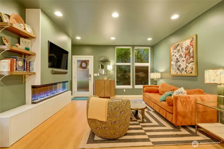 This spacious end-unit townhome offers the perfect blend of privacy, functionality, & style