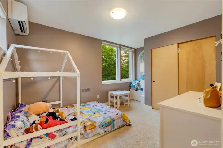 2 of 2 bedrooms on the second level
