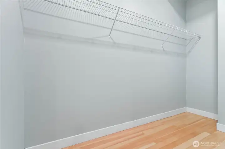 Nice Sized Primary Closet