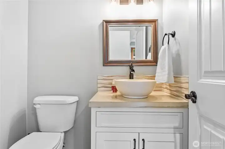 Powder Bath on main level