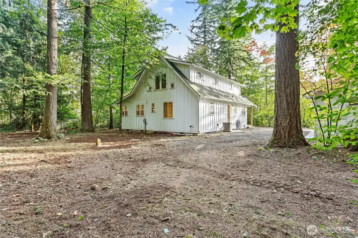 Almost 2/3 acre. Woods and sun - you get it all!