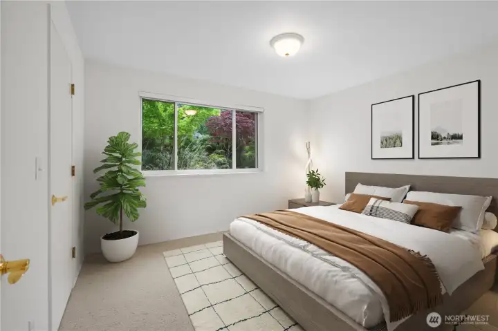 Main Floor Bed #2. Virtually Staged.