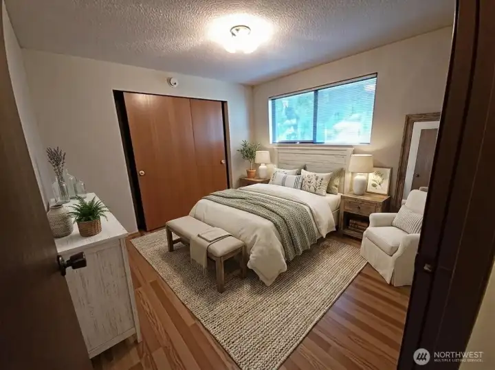 Virtually Staged Bedroom #3