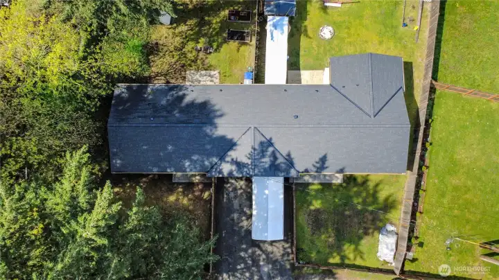 Overhead view