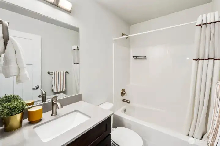 Guest bath on second floor
