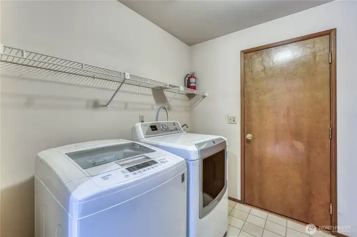 Laundry Room off the kitchen