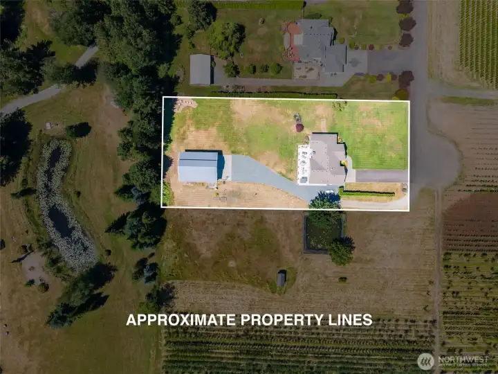 Aerial of the property
