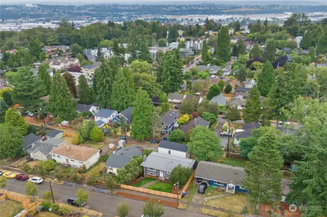 Plenty of street parking out front in a nice quiet neighborhood