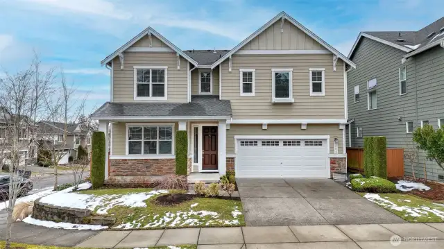 Beautifully sited on a quiet street in the highly desired  "The Reserve at Northcreek".  Gorgeous condition inside and out.  4 bedrooms, 2.5 baths plus an open media or bonus room.