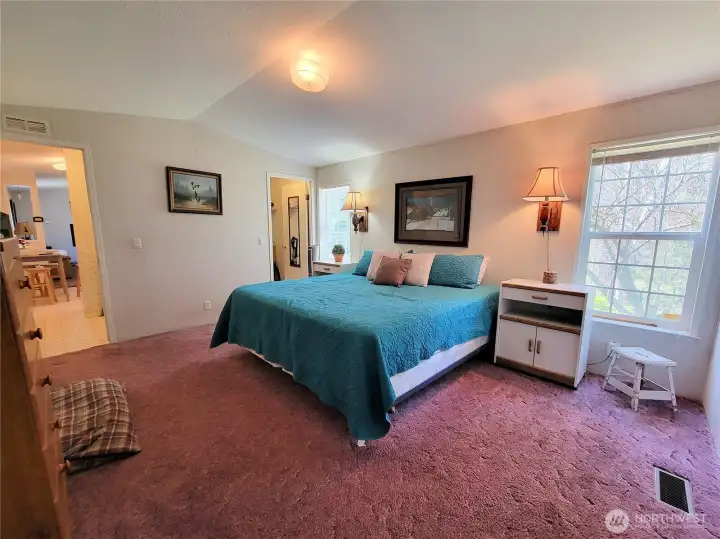 Master Bedroom 2 showing walk in closet