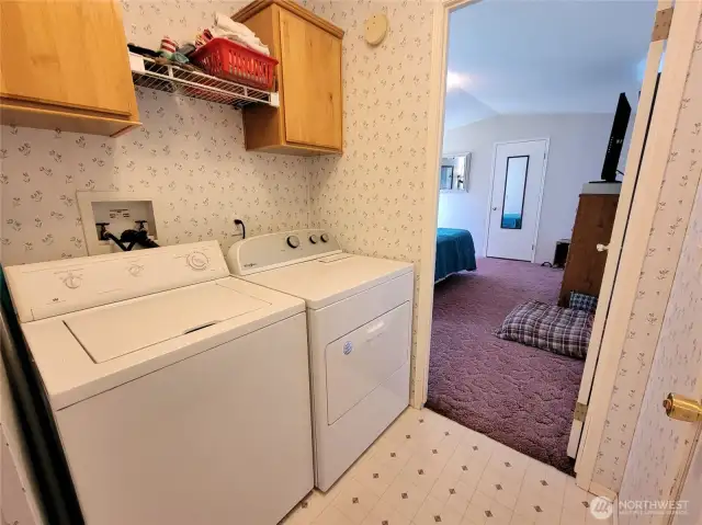 Laundry area