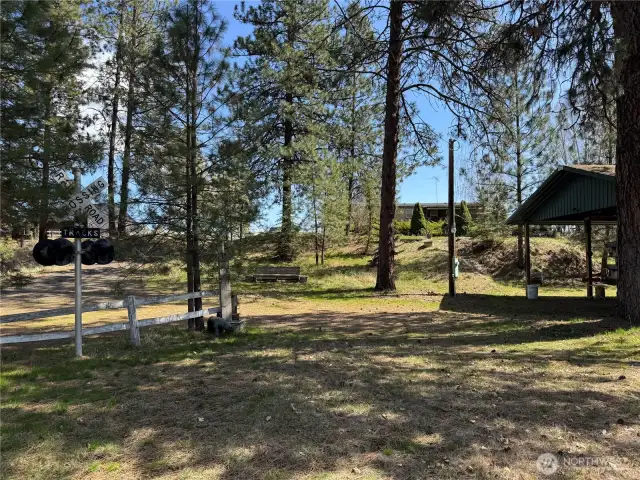 Lower level yard