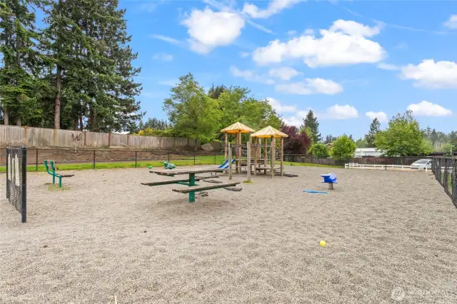 Community playground across the street from #4!