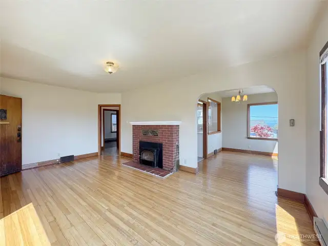 Living Room into Dining Room