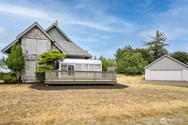 Located in the middle of three lots! A must see!