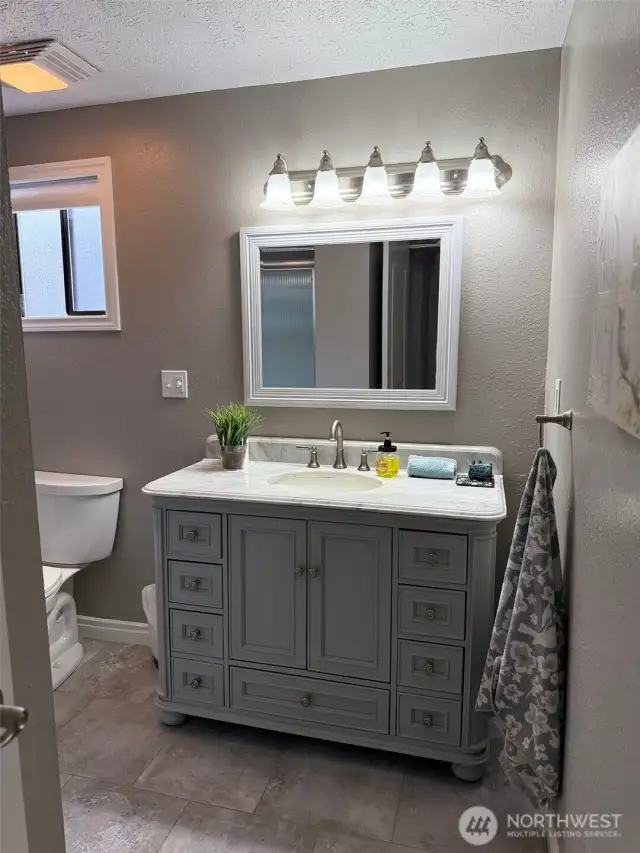 Primary bathroom!