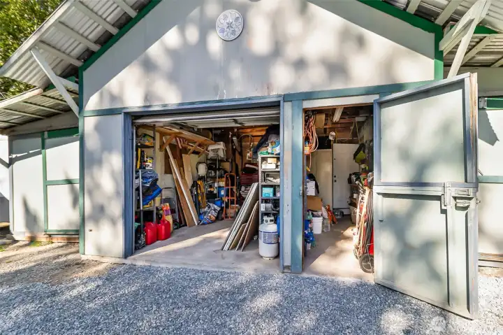 Large garage