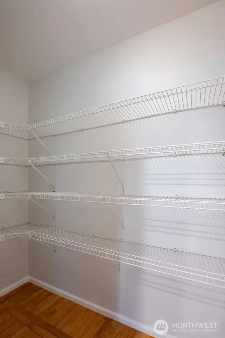 Large walk in pantry