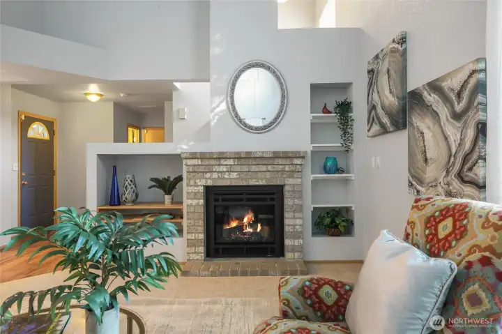 Cozy living room for those chilly nights!