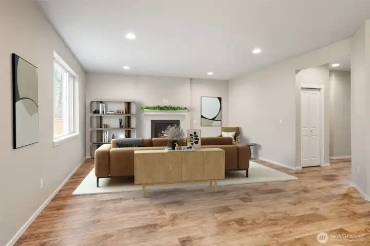 Family Room - Main (Virtually Staged)
