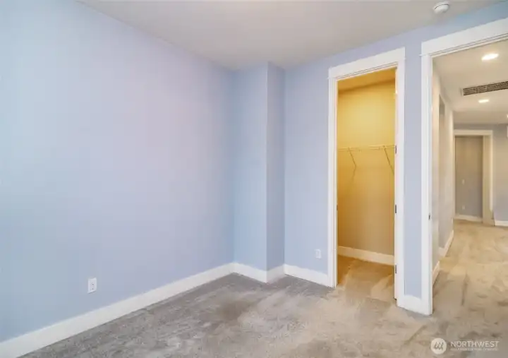 Bedroom #1 with a walk in closet