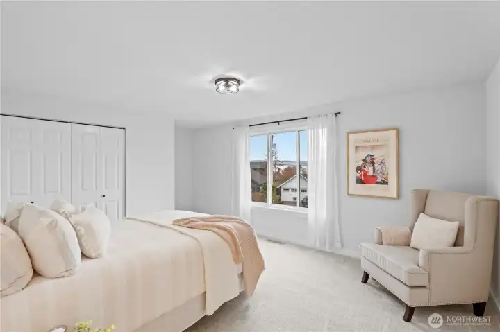 Each room is as lovely as the next.  Again, views to the water