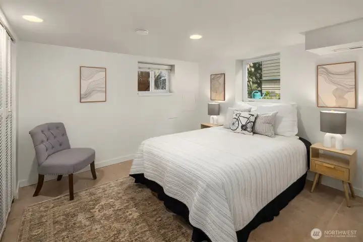 Lower level bedroom 1