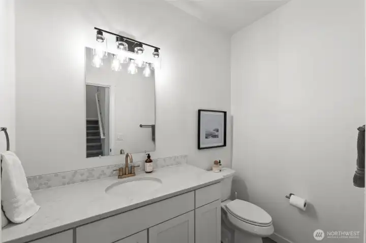 main floor half bath