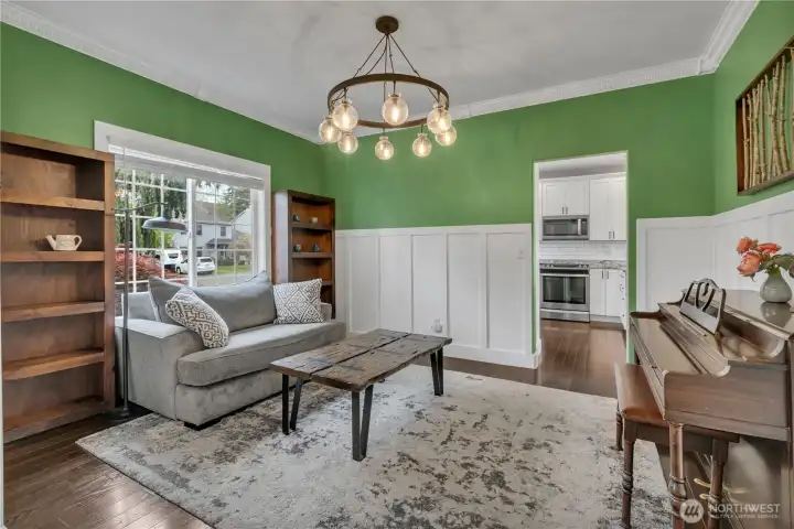 Possible office, playroom, formal dining or whatever you like!