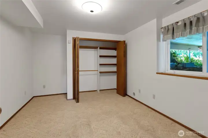 Lower level bedroom 1