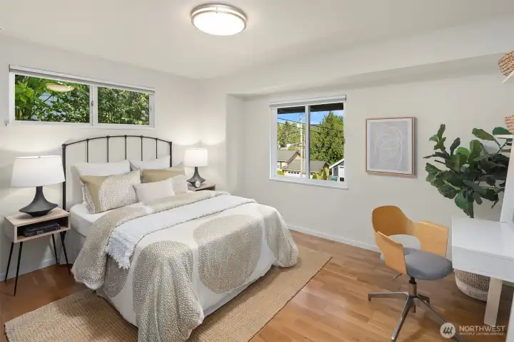 Second spacious bedroom on the main floor.