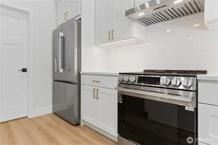 Stainless steel appliances