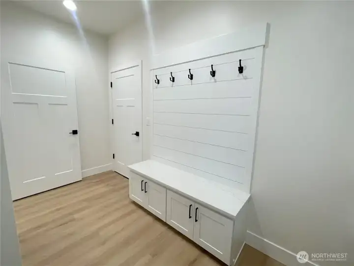 mud room from garage mud room from garage